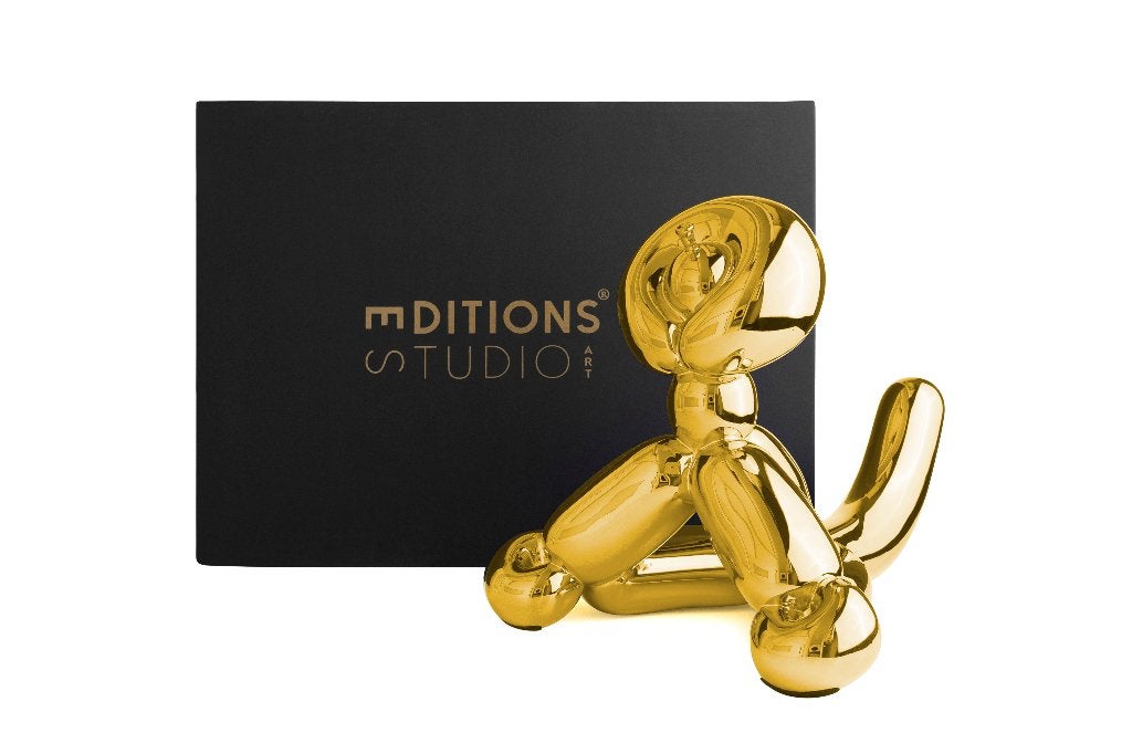 Jeff Koons (After) - Balloon Monkey Gold, Antiek en Kunst, Goud, Beeld, Ophalen of Verzenden, Gemerkt