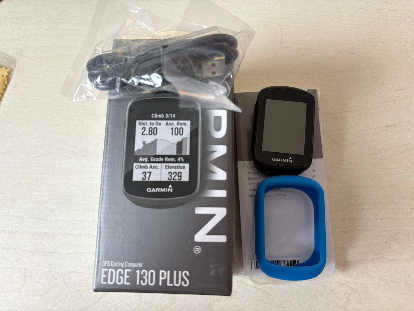 Compteur GPS vélo Garmin Edge 130 Plus, Enlèvement ou Envoi, GPS, Comme neuf