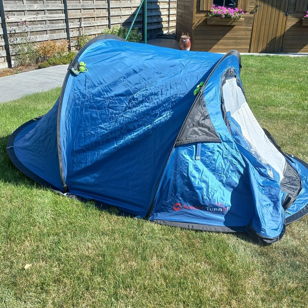 pop up tent, Caravans en Kamperen, Ophalen, Gebruikt, Tot en met 2
