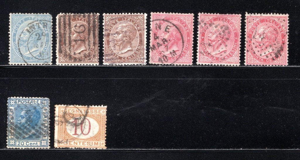 ITALIE Lot 1870 estampillé, Envoi, Affranchi