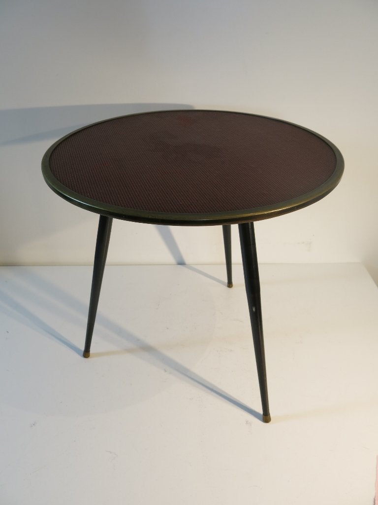 Vintage Mid-Century Bijzettafel / Plantentafel – Jaren 50, Verzamelen, Ophalen of Verzenden