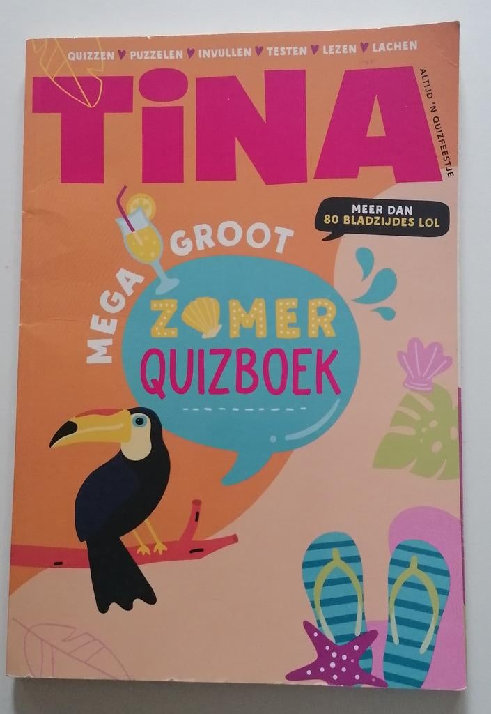 Tina Quiz Vakantieboek, Boeken, Ophalen of Verzenden