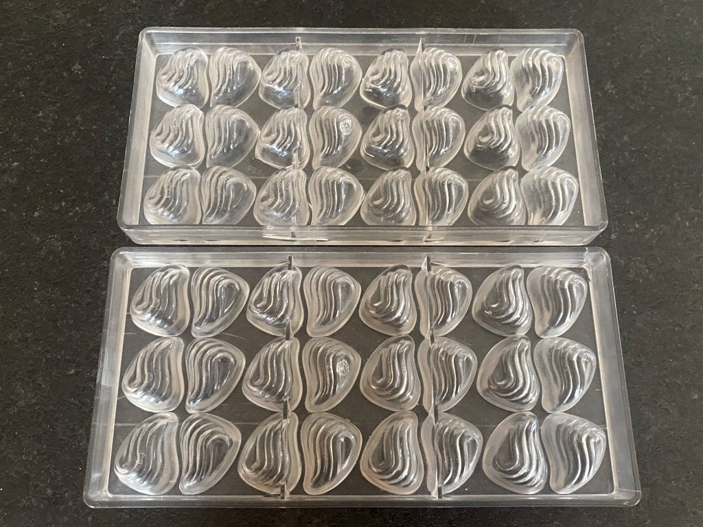 Chocolademal / chocoladevorm voor pralines, Overige materialen, Gebruikt, Overige typen, Ophalen of Verzenden