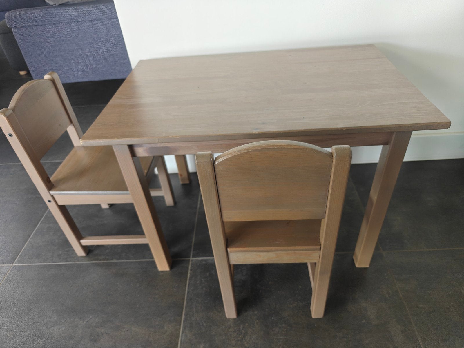 tafeltje met 2 stoelen, Enlèvement