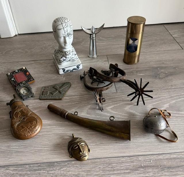Lot Antiek en Vinatge voor markt, Ophalen of Verzenden