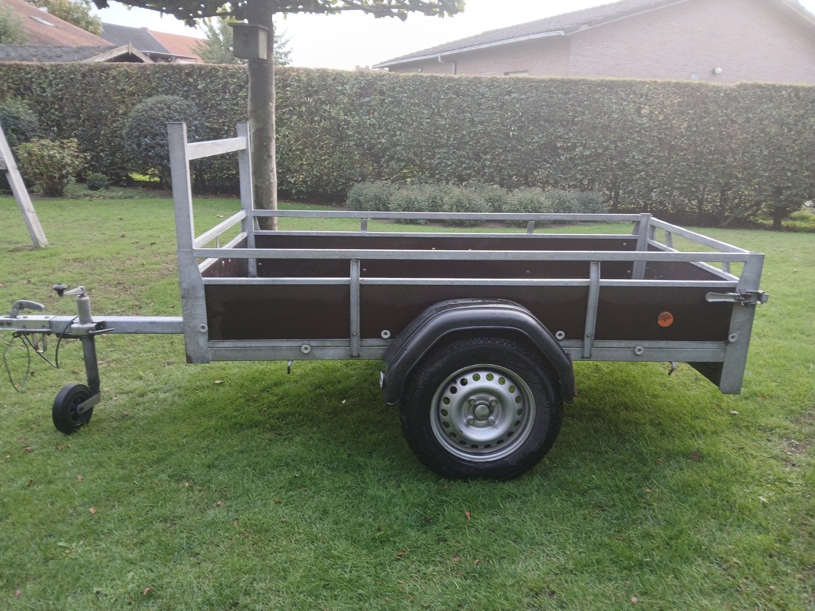 aanhangwagen torsias, Ophalen, Gebruikt