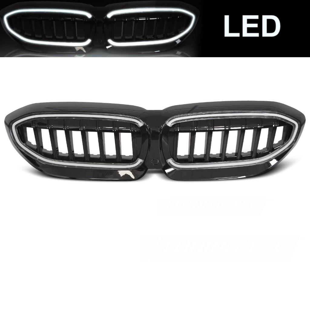CALANDRE AVEC DRL NOIR POUR BMW SÉRIE 3 G20/G21 2019-2022, Enlèvement