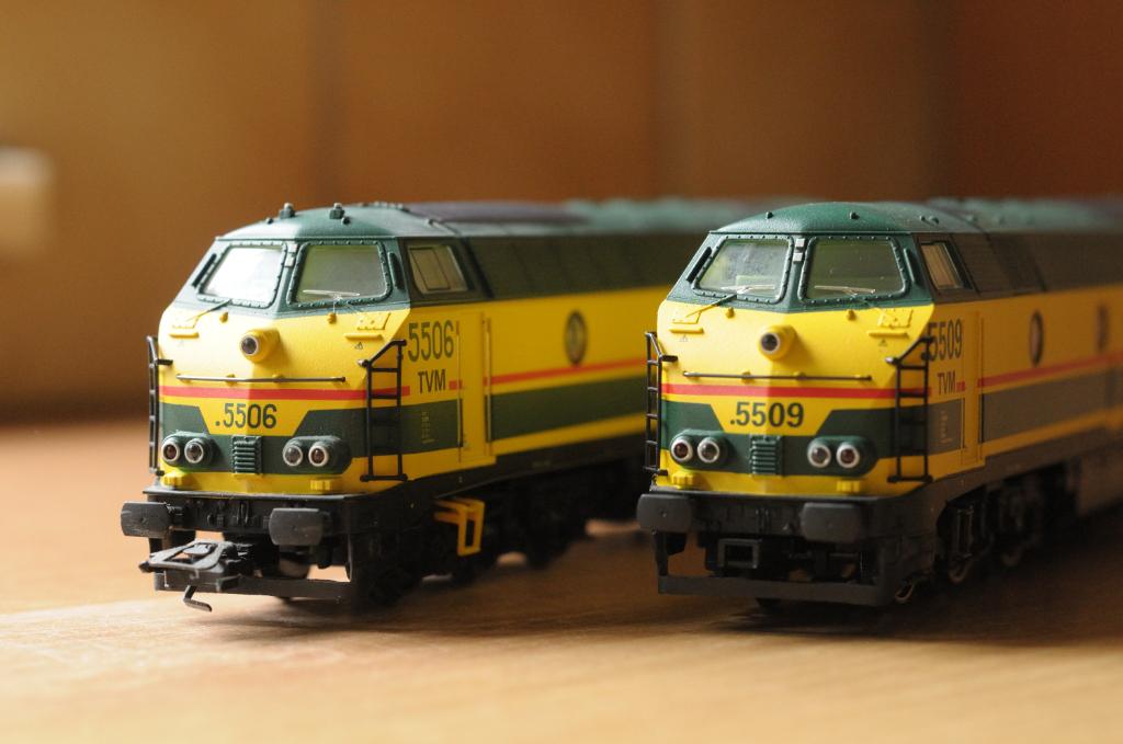 Marklin digital locomotive diesel 55 double traction 37602, Enlèvement ou Envoi, Comme neuf, NS, Locomotive
