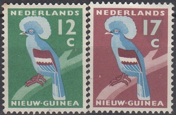 Nederland Nieuw Guinea - Kroonduif 1959, Postzegels en Munten, Postzegels | Oceanië, Verzenden, Postfris