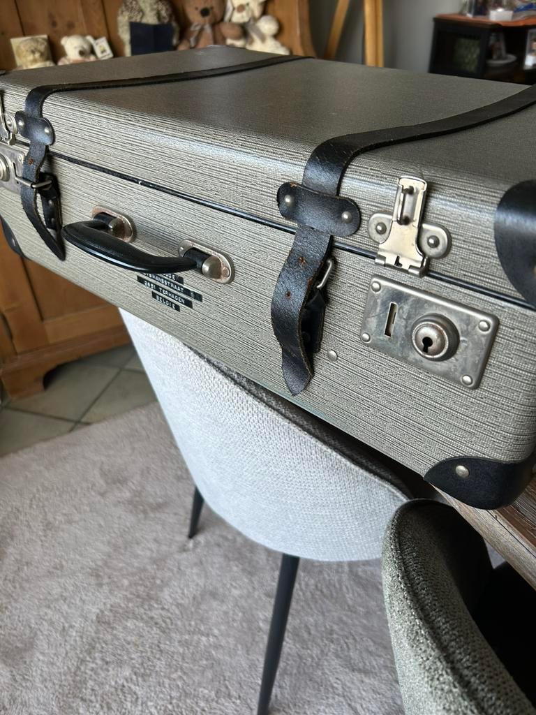 Vintage reiskoffers, Motoren, Ophalen, Gebruikt