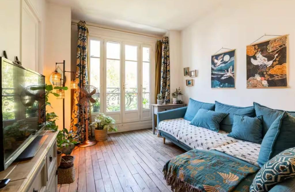 Prachtig Art-Nouveau appartement te huur in hartje Parijs, Propriétaire, Ville, 1 chambre, Internet
