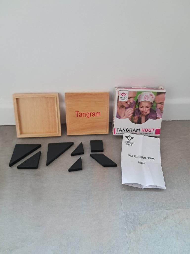 Tangram, Ophalen of Verzenden, Zo goed als nieuw, Puzzelen