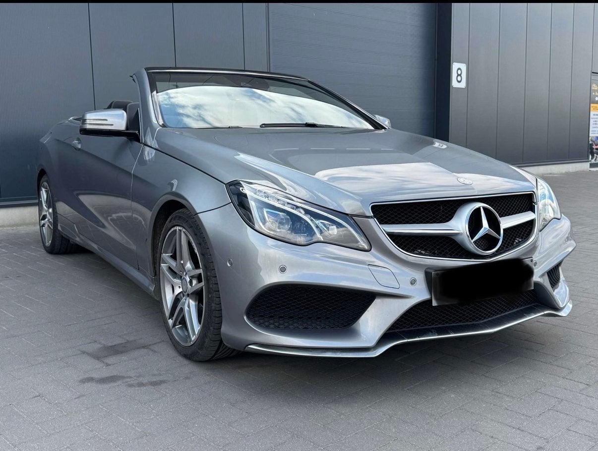 Mercedes-Benz E 220 Cabriolet E 220 d /PACK AMG/automatique, Autos, Cuir, Achat, Cabriolet, Noir