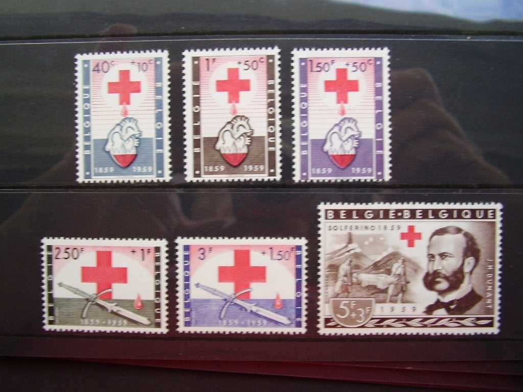 1096 / 1101 postfris - Rode kruis - P028, Enlèvement ou Envoi, Neuf, Croix-Rouge