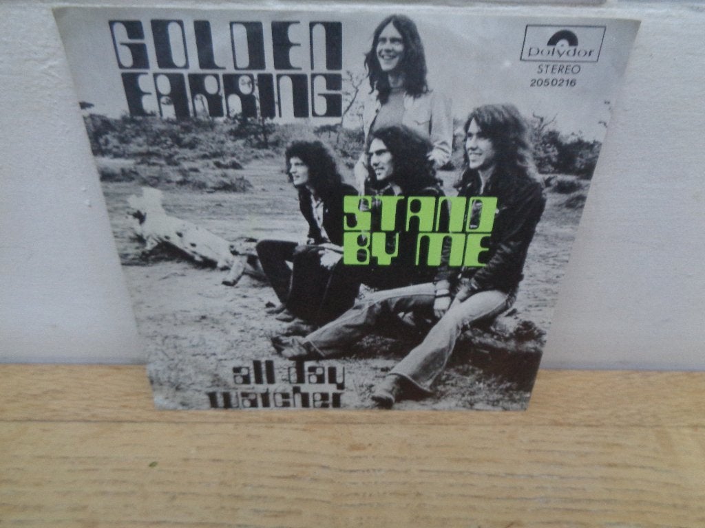 Golden Earring single "Stand by Me/All Day Watcher" [België], Gebruikt, Verzenden, 7 inch, Beschermende buitenhoes