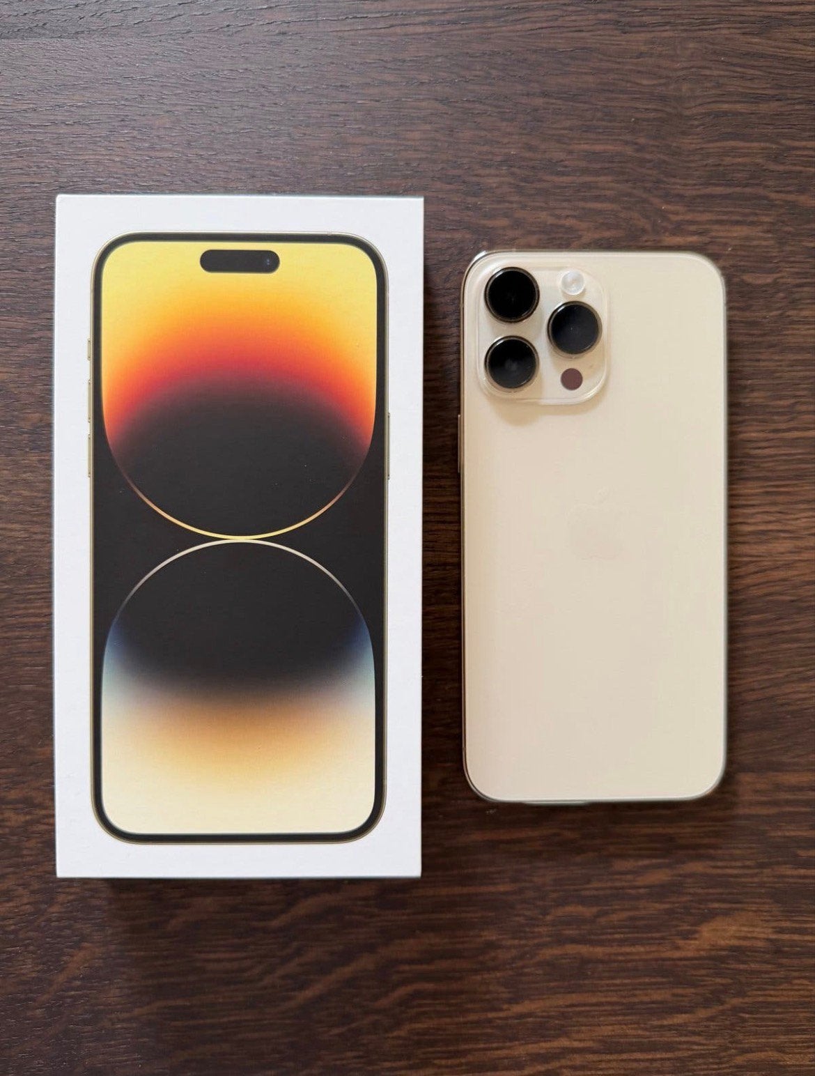 iPhone 14 Pro Max - Goud (128GB), 128 GB, Ophalen of Verzenden, Zo goed als nieuw, 82 %