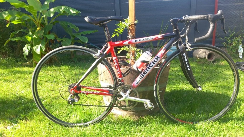 Vélo de route Eddy Merckx Race – Groupe Campagnolo Record, Enlèvement