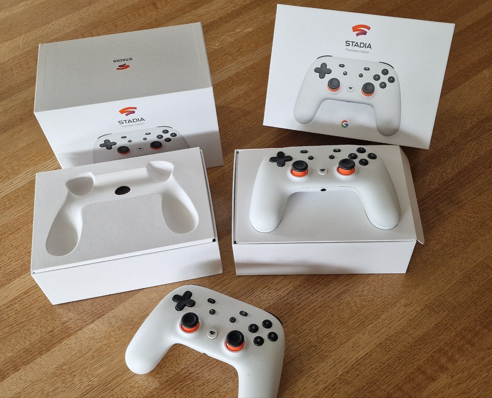 2 Google Stadia controllers, Games en Spelcomputers, Spelcomputers | Overige, Ophalen of Verzenden