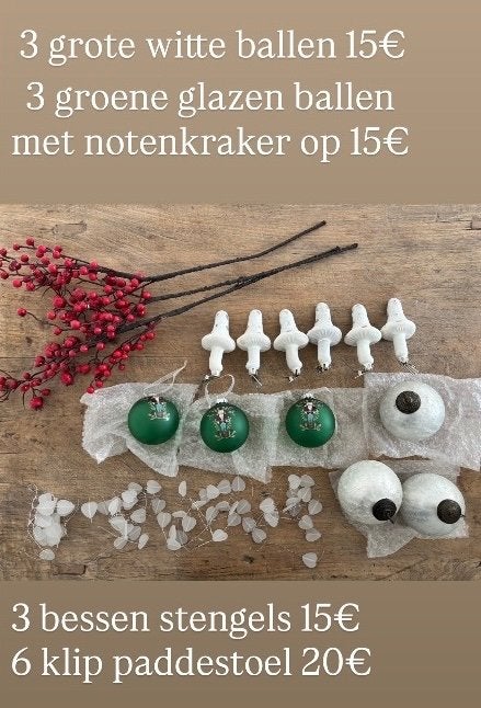 Kerst decoratie, Enlèvement, Utilisé