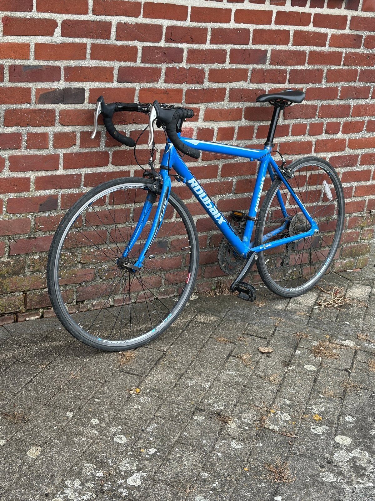 Roubaix koersfiets goede staat blauw, Fietsen en Brommers, Minder dan 10 versnellingen, Velgrem, Nieuw, Overige maten