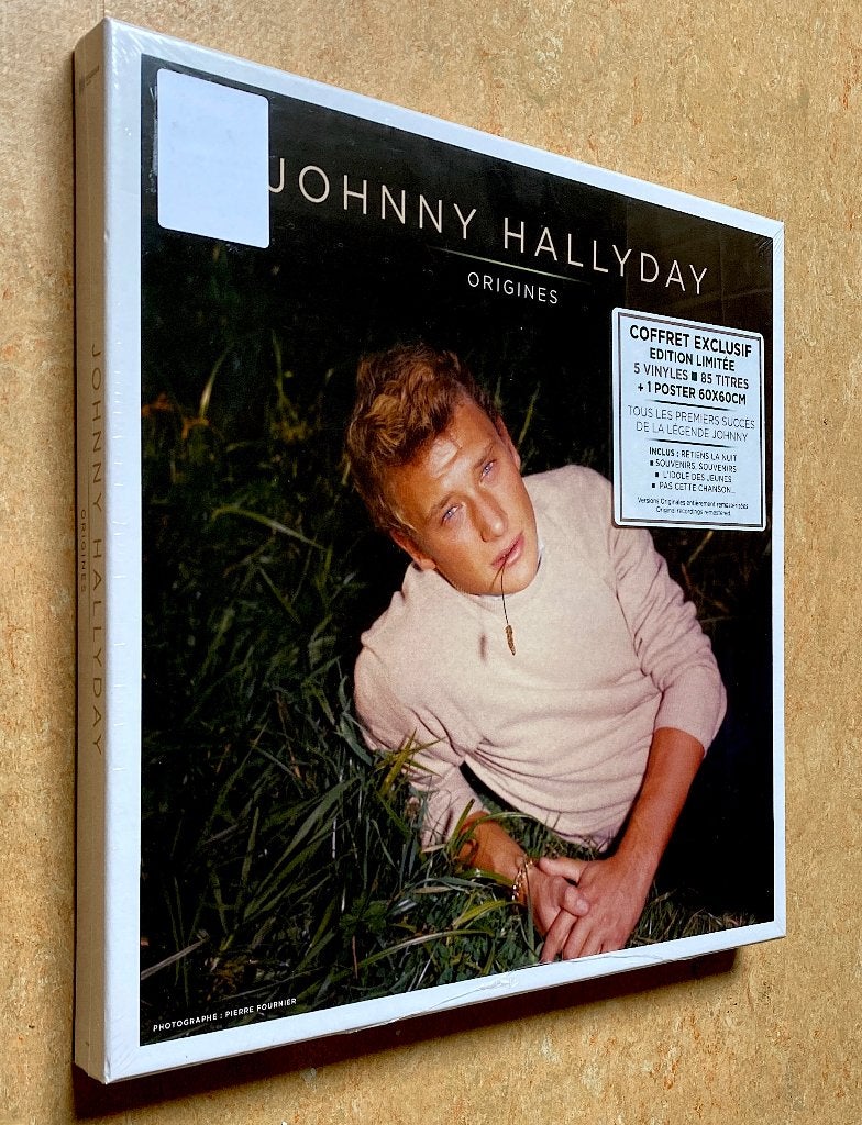 Johnny "LES ORIGINES" Box 5 VINYLES + Poster / NEUF/Ss CELLO, 12 pouces, Enlèvement ou Envoi, Scellé, Neuf, dans son emballage
