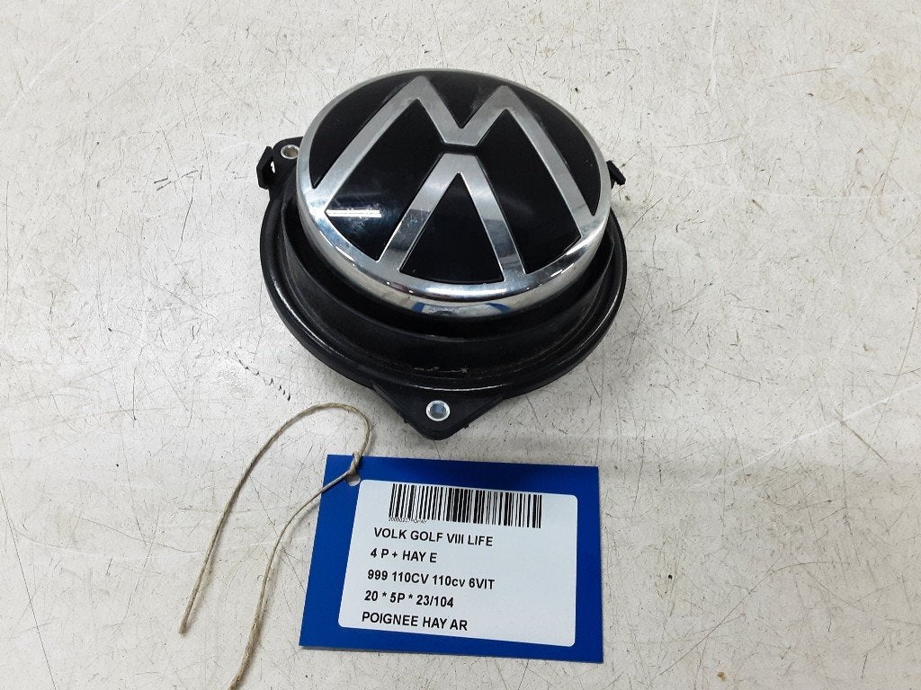 POIGNEE COFFRE / HAYON ARRIERE Golf VIII (CD1) (5G6827469F), Volkswagen, Mevr. I. Hauben, Utilisé, Rue de l'Espoir 34 34
4030  GRIVEGNÉE, BE