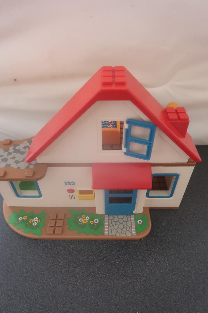 playmobil 123 huis, Ophalen of Verzenden, Gebruikt, Complete set