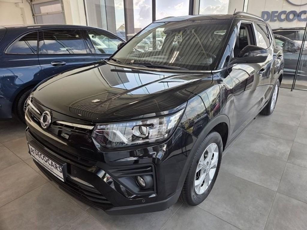SsangYong Tivoli Leder interieur, Camera, Apple Carplay & A, 94 kW, 128 pk, Emergency brake assist, Zwart