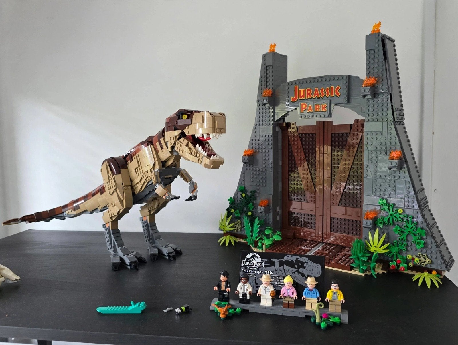 LEGO 75936 Jurassic Park T. rex Rampage - COMPLEET 3120st +, Ophalen of Verzenden, Compleet, Lego