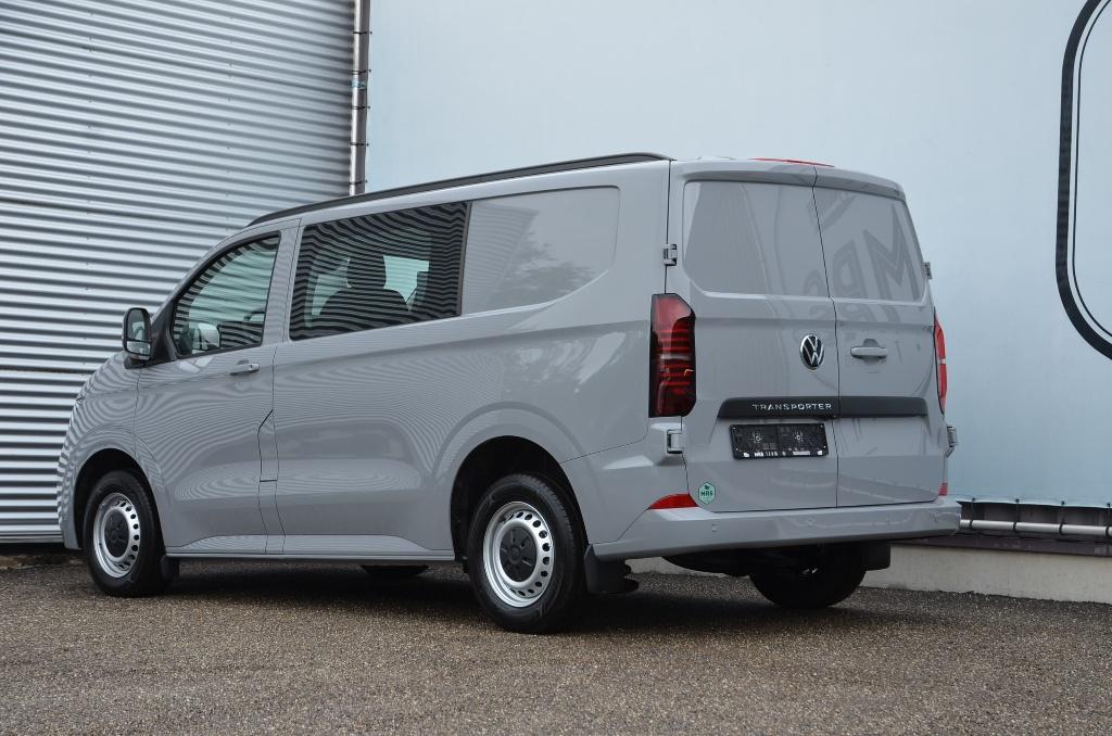 Volkswagen T7 2.0TDI- L1- Dubbelcabine- DSG-Nieuw- 36990+BTW, Détection des panneaux routiers, Argent ou Gris, Achat, Entreprise