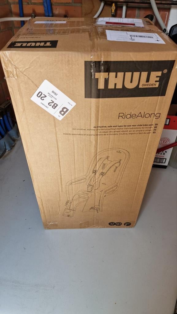 Fietsstoel Thule NIET GEBRUIKT nog in de doos, Elektronische apparatuur, Airco's, Ophalen