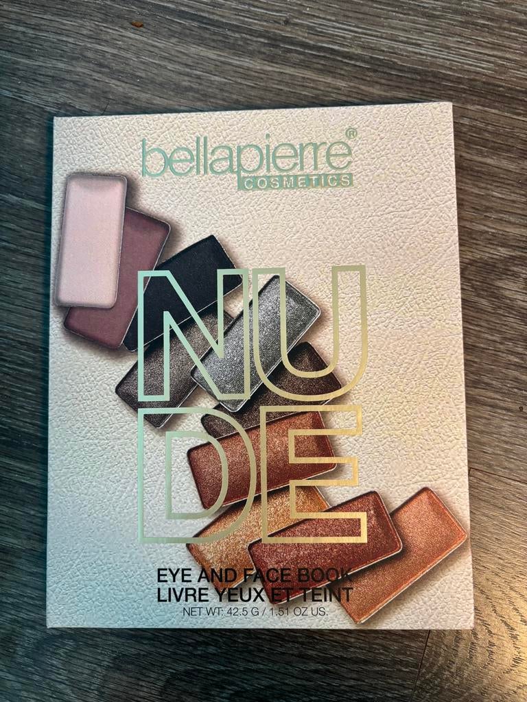 Bellapierre eye and face book - nude, Handtassen en Accessoires, Uiterlijk | Cosmetica en Make-up, Ophalen, Nieuw, Gehele gezicht