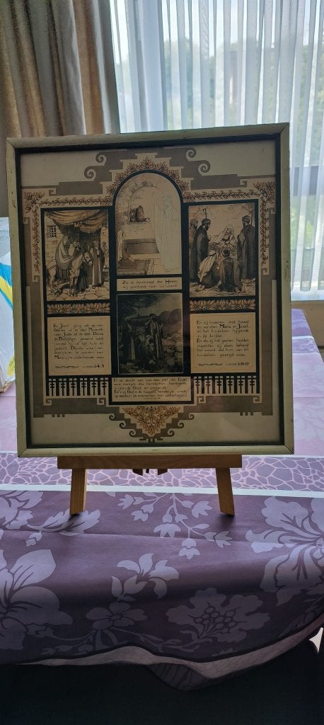 Antieke religieuze prent, Antiek en Kunst, Ophalen