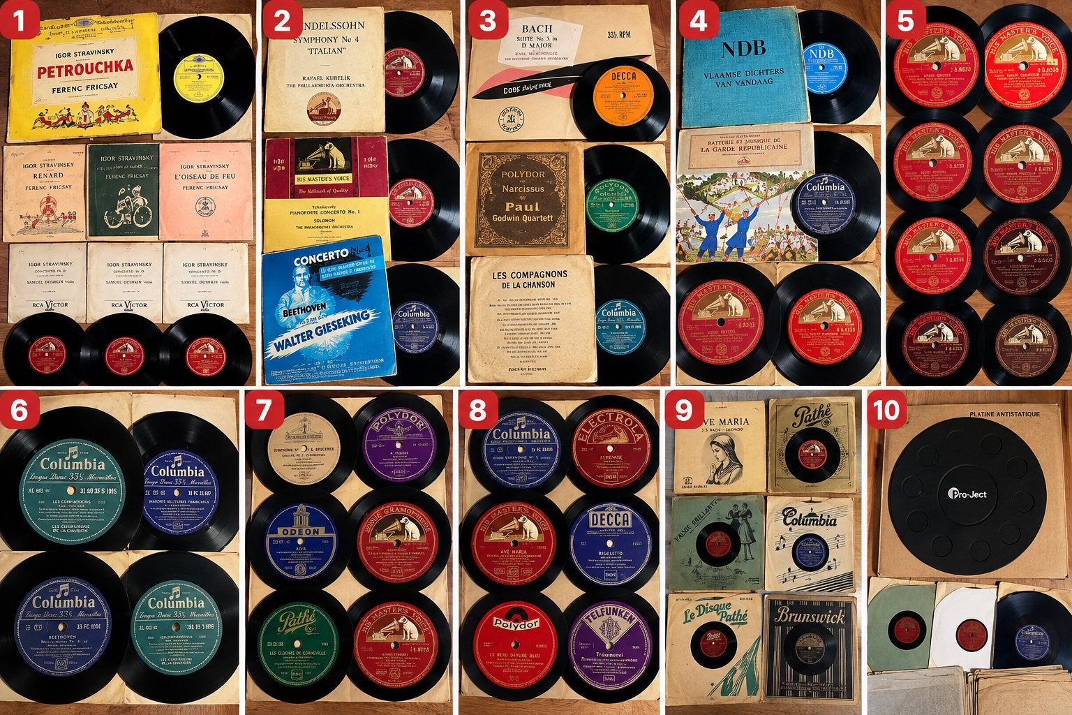 Party vinyl en selofoon platen, Cd's en Dvd's, Ophalen, LP, Gebruikt, Symfonie