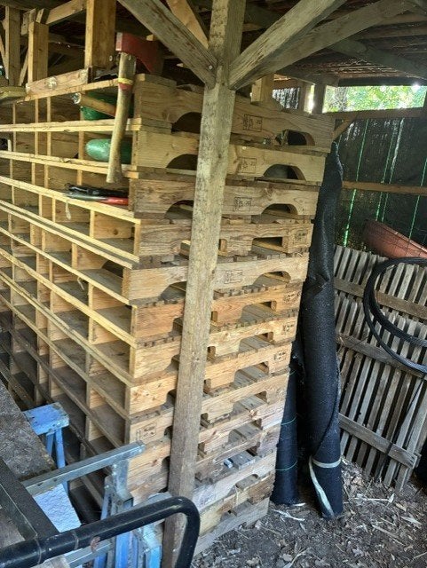 2 stapels paletten in goede staat, Doe-het-zelf en Bouw, Hout en Planken, Ophalen, 25 tot 50 mm, Zo goed als nieuw, Minder dan 200 cm