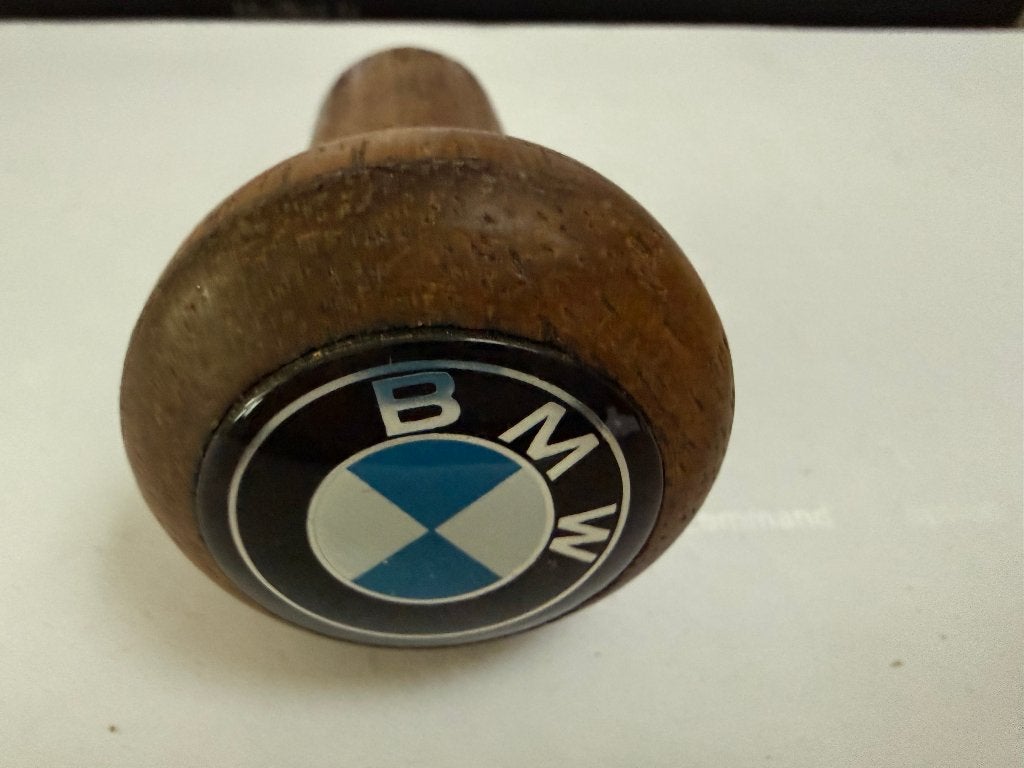 BMW pommeau de levier de vitesse en bois classique, Envoi, Utilisé, BMW