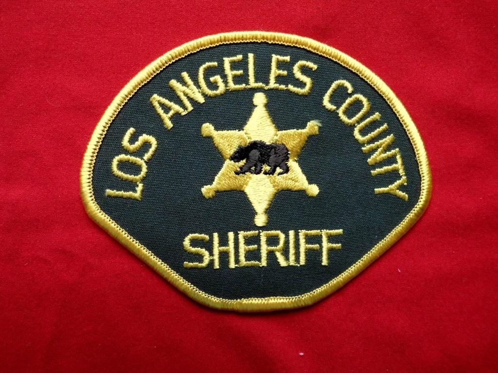 États-Unis Patch du shérif du comté de Los Angeles, Enlèvement ou Envoi, Autres, Emblème ou Badge