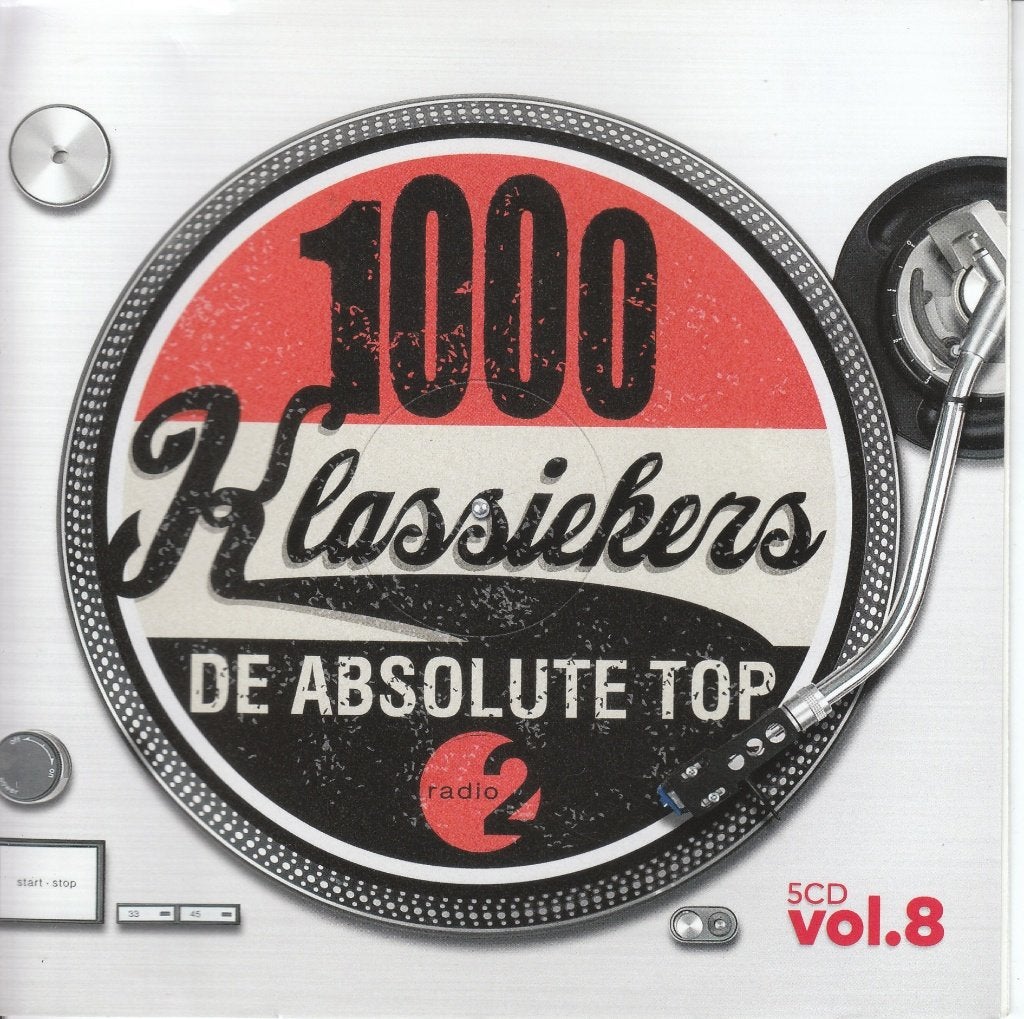 1000 klassiekers 8: de absolute top van Radio 2, Cd's en Dvd's, Verzenden, Pop