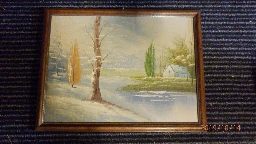 (2) -1 cadre paysage, Enlèvement ou Envoi, Comme neuf