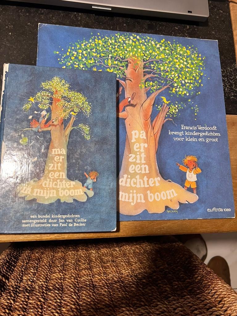 Ma er zit een dichter in mijn boom - Jan Coillie (boek + LP), Boeken, Gelezen, Jan Van Coillie, Ophalen of Verzenden, Eén auteur