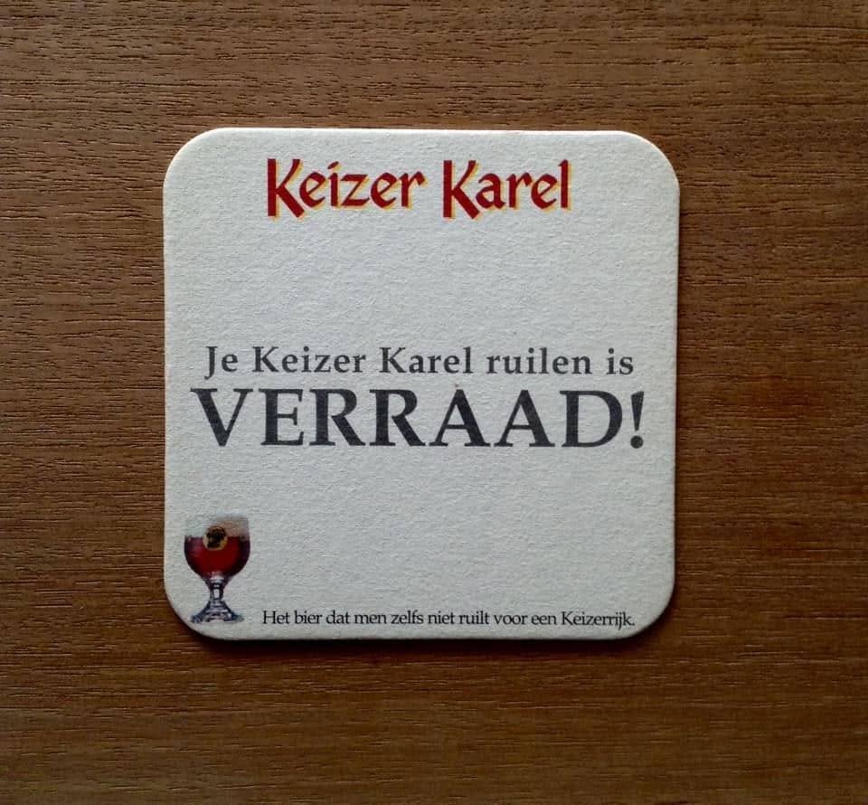 Keizer Karel bierviltje, Ophalen of Verzenden, Nieuw, Viltje(s)