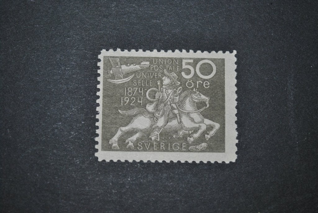 Suède 1924 MH Aminci léger 3 mm, Postzegels en Munten, Postzegels | Europa | Scandinavië, Ophalen of Verzenden, Zweden, Postfris