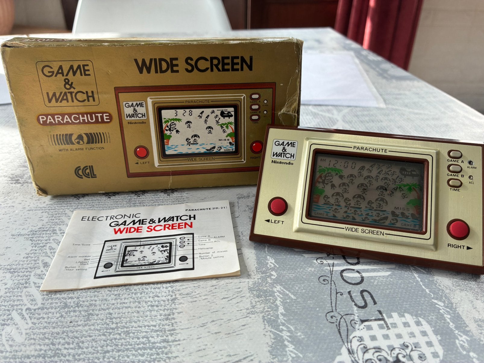 Nintendo Game&Watch Parachute PR-21 CGL versie, Ophalen of Verzenden, Gebruikt