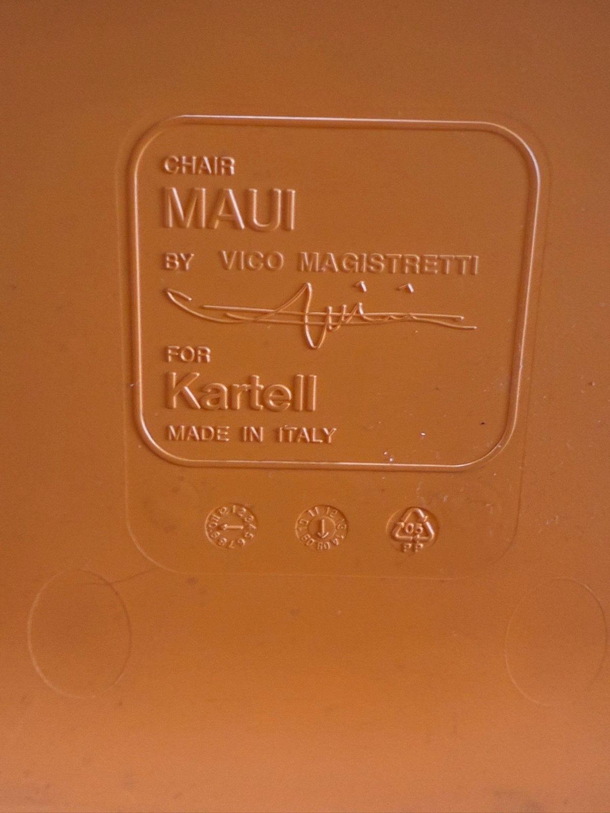 Kartell de Vigo Magistretti, Maison & Meubles, Autres couleurs, Synthétique, Enlèvement, Cinq, Six Chaises ou plus