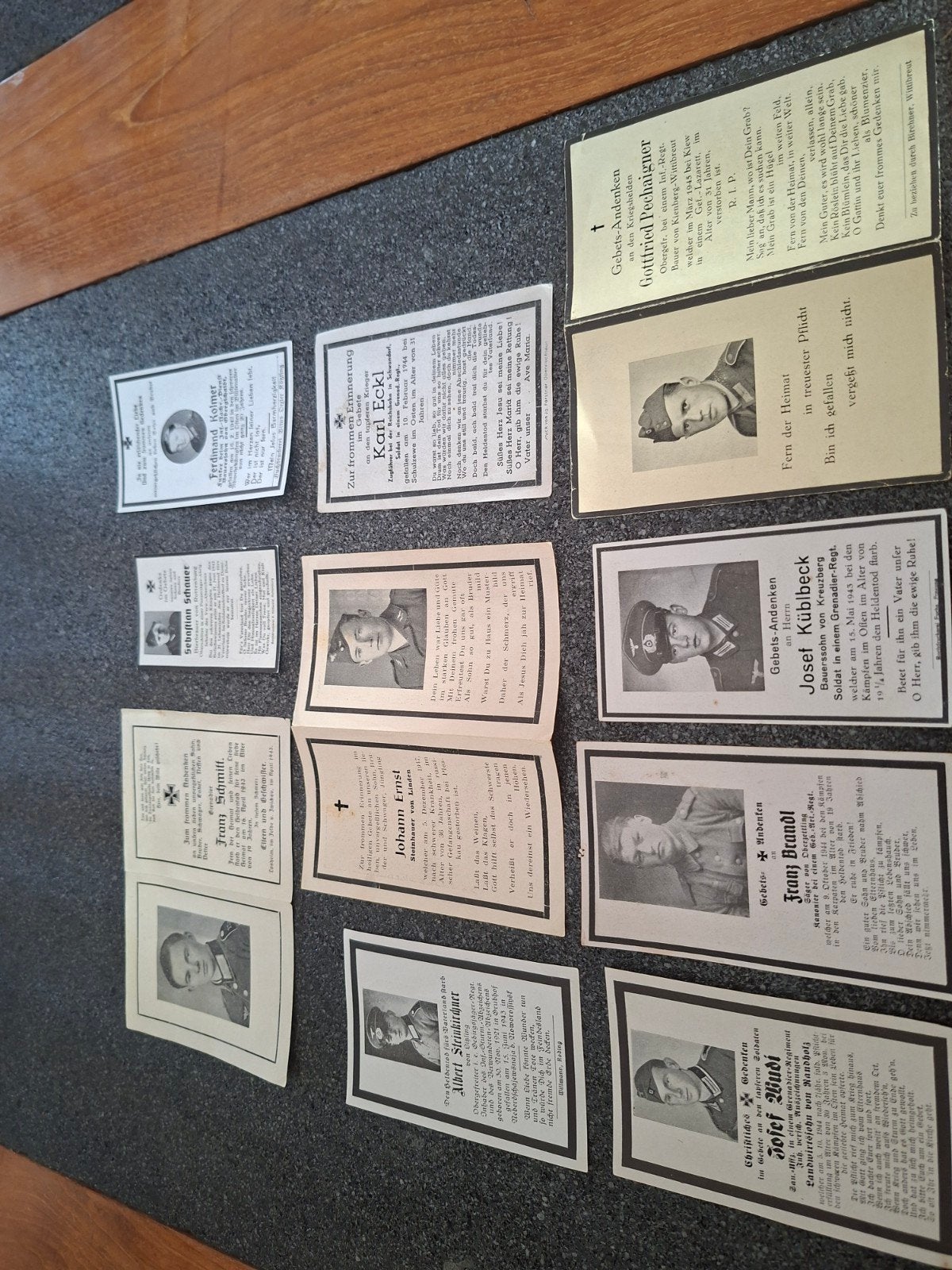 faire part de décès wehrmacht, Verzamelen, Ophalen of Verzenden
