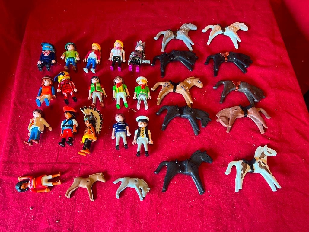 Lot playmobil 1., Ophalen of Verzenden, Gebruikt, Losse onderdelen