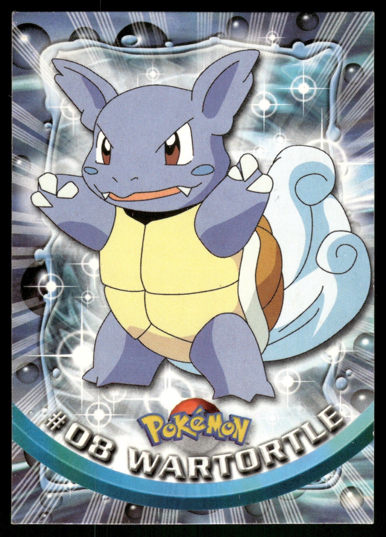 Wartortle 8/144 - Topps Series 1 (NM), Hobby en Vrije tijd, Verzenden