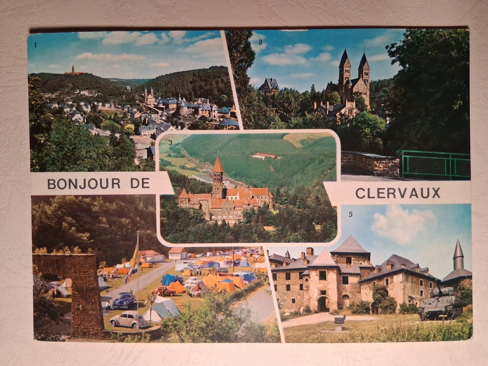 postkaart Clervaux, Enlèvement ou Envoi