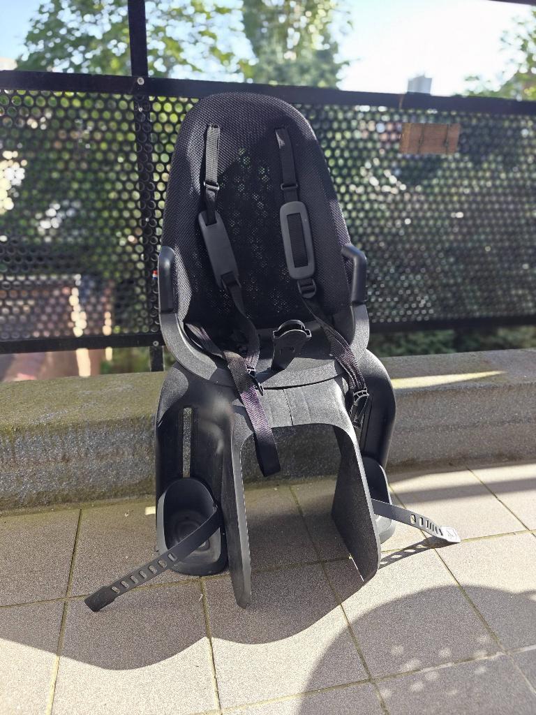 Siège vélo enfant compatible Ahooga et porte bagage, Ophalen, Achterzitje, Gebruikt, 9 t/m 18 kg