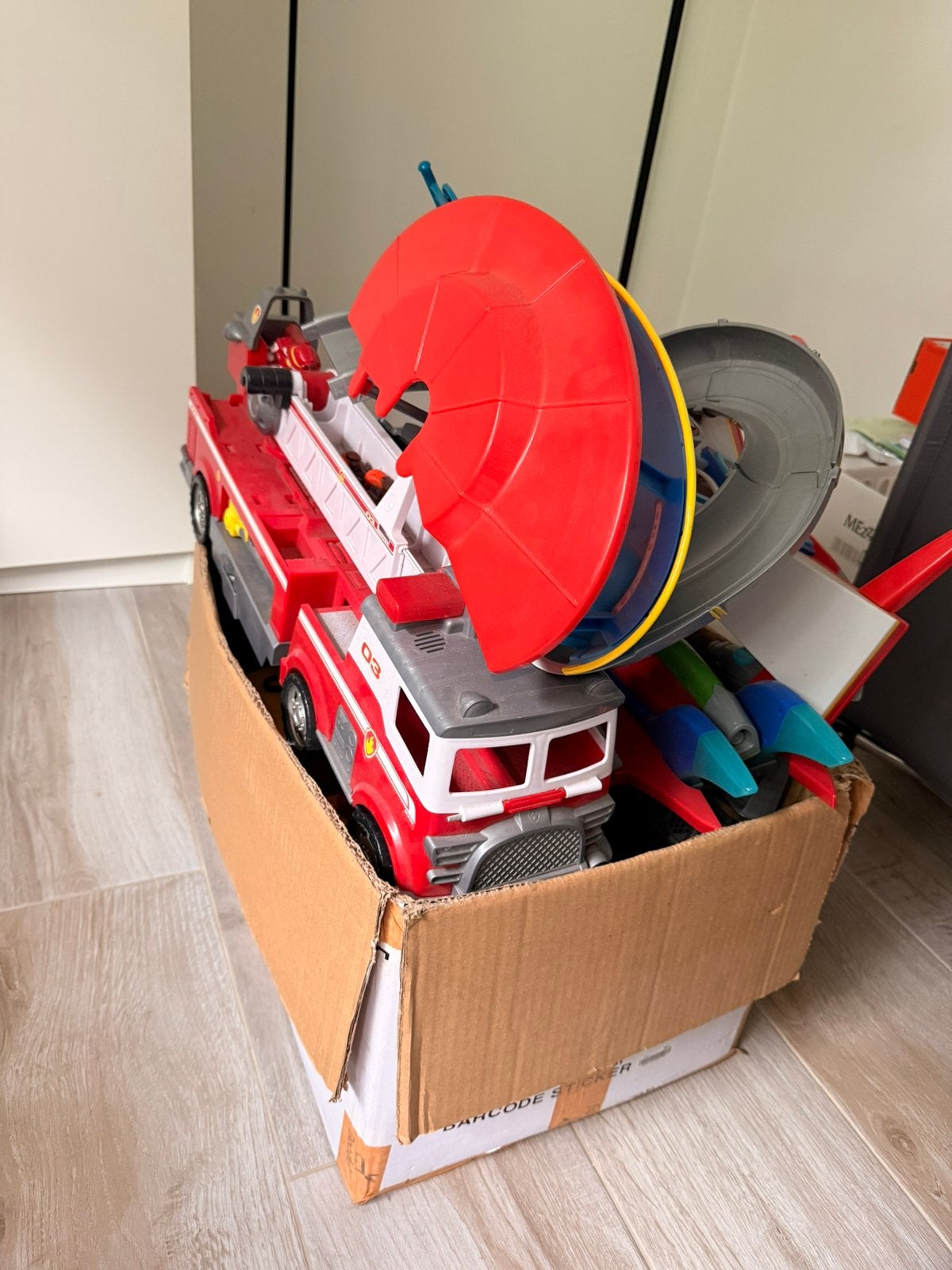 Groot lot speelgoed van Paw Patrol, Ophalen, Gebruikt